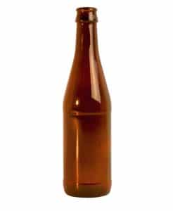 Bierflasche 330ml Krone glas braun