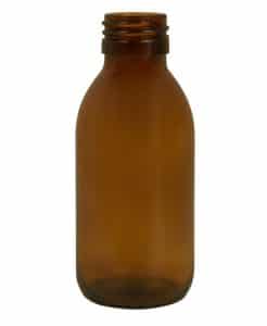 bouteille Alpha sirop 125ml 28ROPP verre jaune