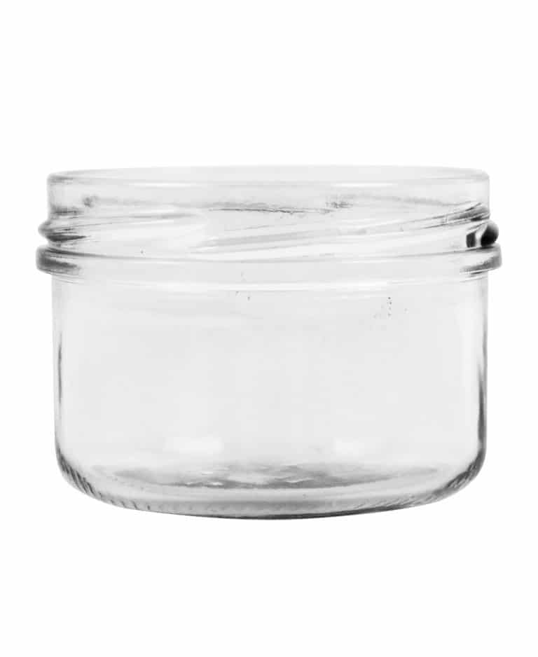 Verrine jar 120ml 70TO glass white flint