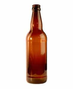 Beer bottle BC 500ml MCB crown glass amber