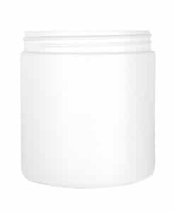 Cylindrical jar 750ml 100CT HDPE
