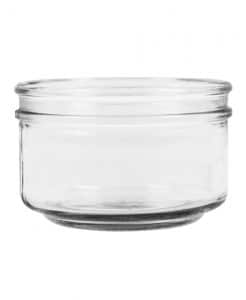 Verrine jar 185ml 82 Eurocap glass white flint
