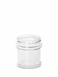 Profile jar 160ml 63TO glass white flint