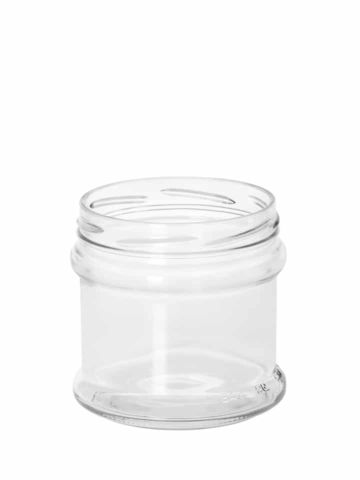 Profile jar 450ml 89TO glass white flint