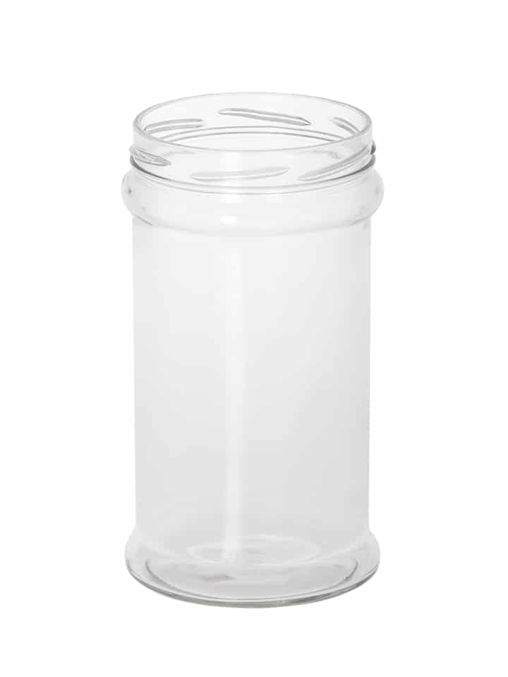Profile jar 850ml 89TO glass white flint