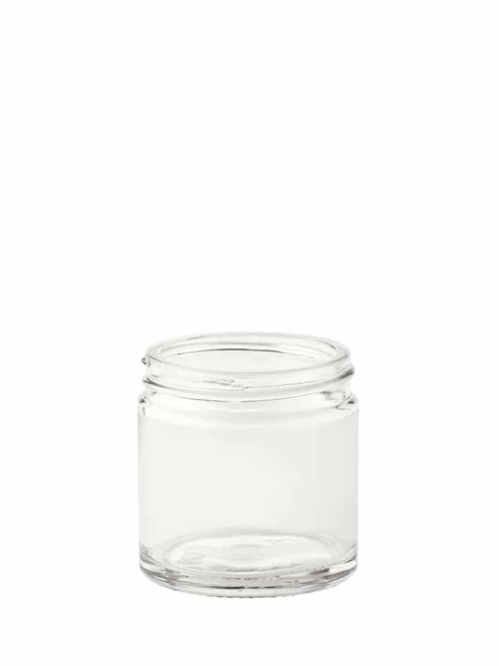 Jar 060ml 51/R3 glass white flint