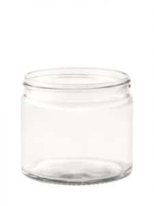 Jar 250ml 83/R3 glass white flint