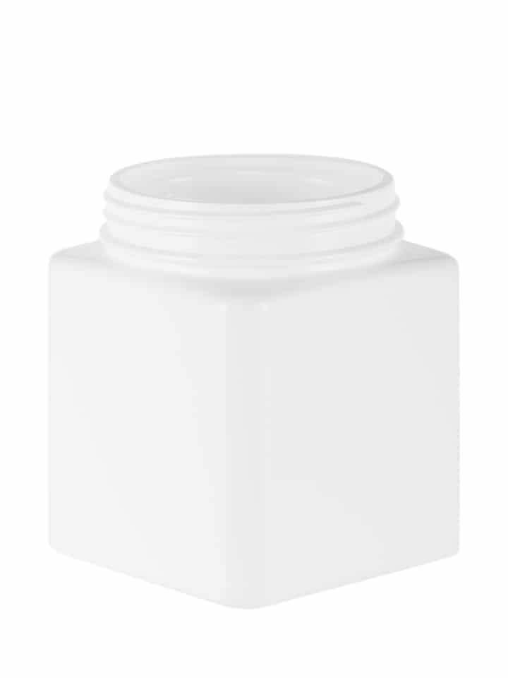square jar HDPE 750ml CT 89mm white