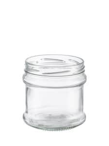 Profile jar 450ml TO89 glass white flint