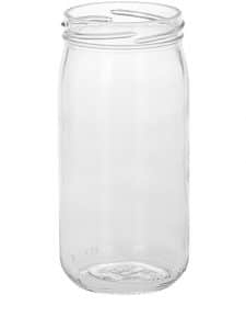 High jar 370ml TO63 glass white flint