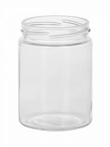 Jar 300ml TO70 glass white flint