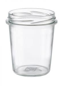 Conical verrine jar 320ml TO82 glass white flint