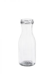 Carafe bottle 500ml 58TO glass white flint