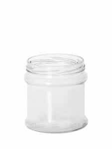 Profile jar 380ml TO82 glass white flint