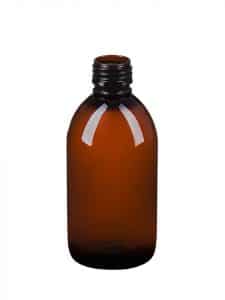 Bouteille de culture en verre Anneau anti-fuite super épais borosilicate gradué avec bouchon à vis GL45 bouteilles durables 500ml 1 
