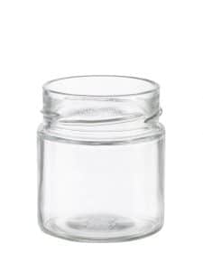 Deep twist off jar 212ml DDO/DDB70 glass white flint