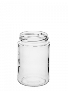 Glass Jar 314ml 66TO white flint Elegant