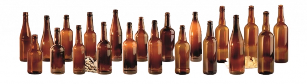 Range of bottles
