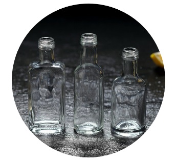 image of the 3 spirit bottles