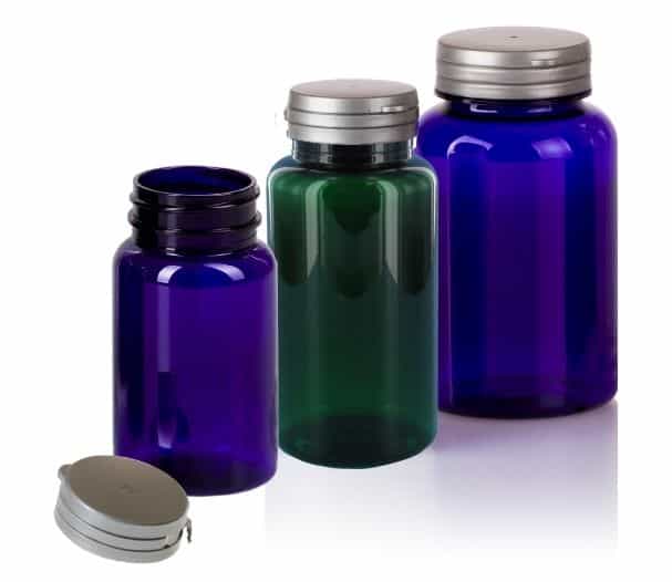 small medium and big jars
