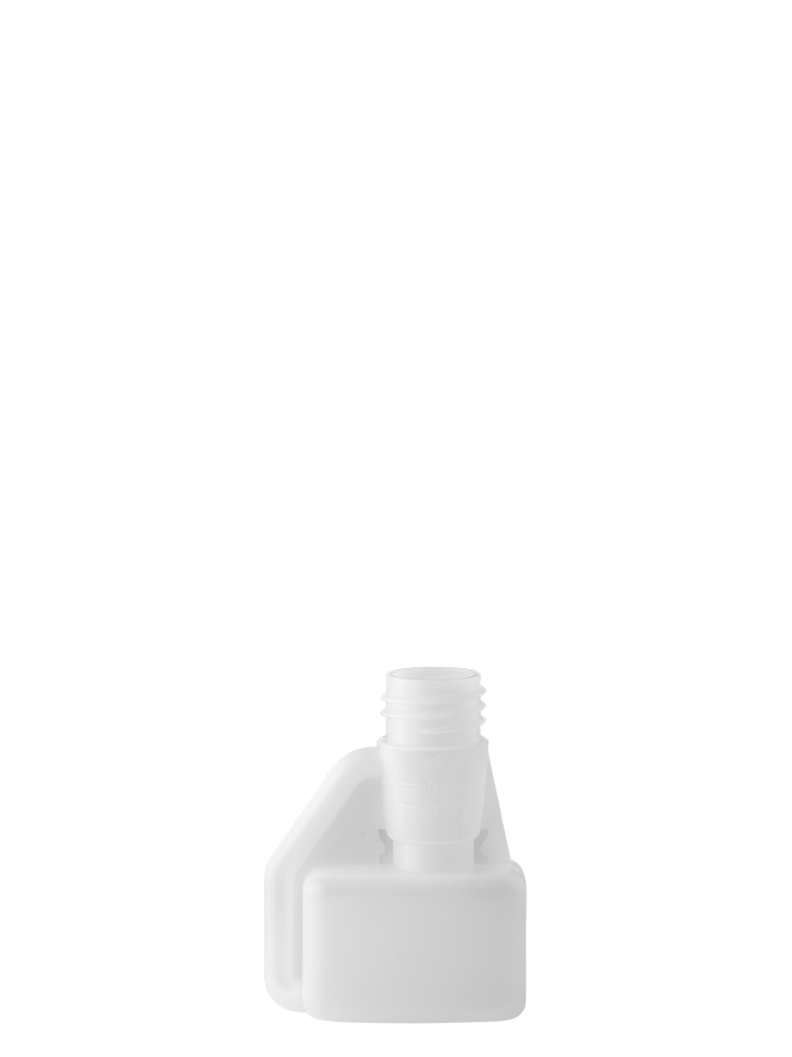 Dosing bottle 050/6ml 1N 28DIN HDPE natural