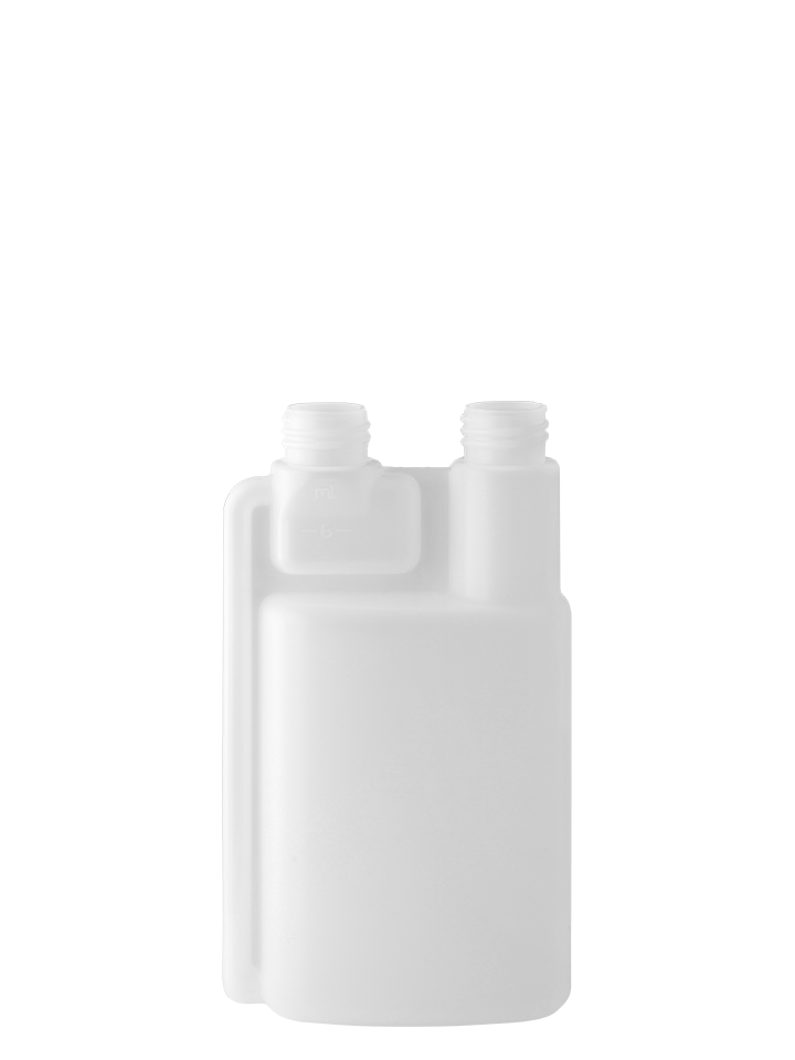 Dosing bottle 250/10/12ml 2N 24/400 HDPE natural