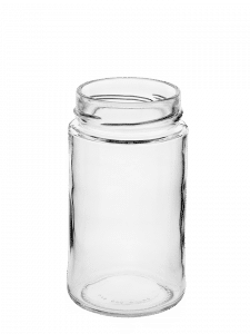 Elegenat glass food jar with lid