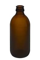 Beer Bottle 330 ml Amber Alpha MCB Crown