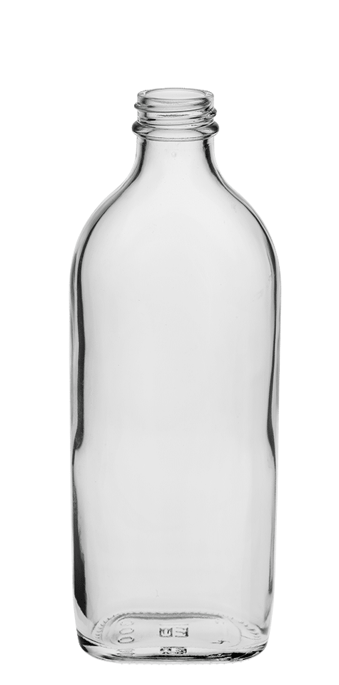Sloping shoulder 300ml 28/R3 glass white flint