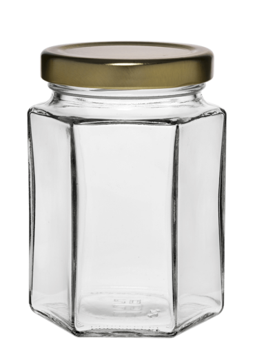 Vaso esagonale 212ml 58TO vetro #2