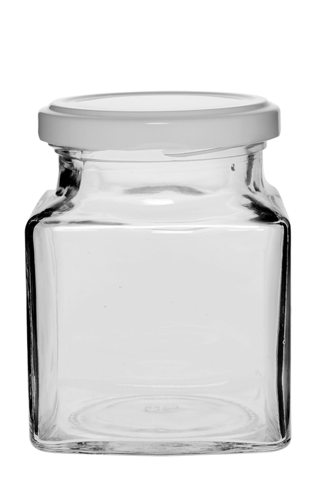 Firkantet glas 282 ml 63TO, klart glas #2