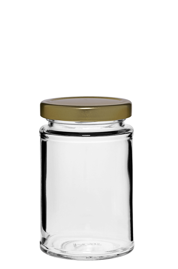 Livsmedelsburk paneler 212ml 58TO glas färglöst #2