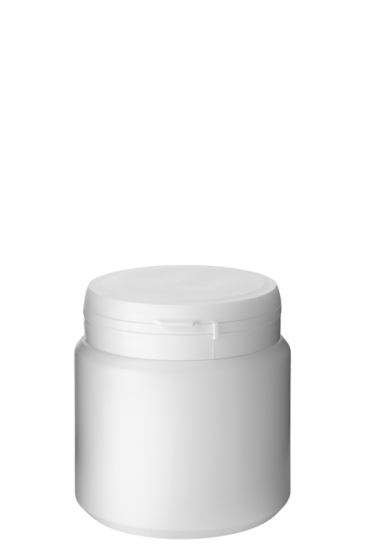 Safepack 500ml 90mm HDPE blanco bandeja #2