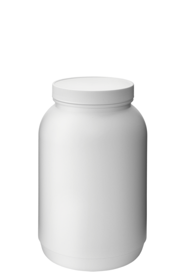 Roundpacker 2500ml 100CT HDPE #2