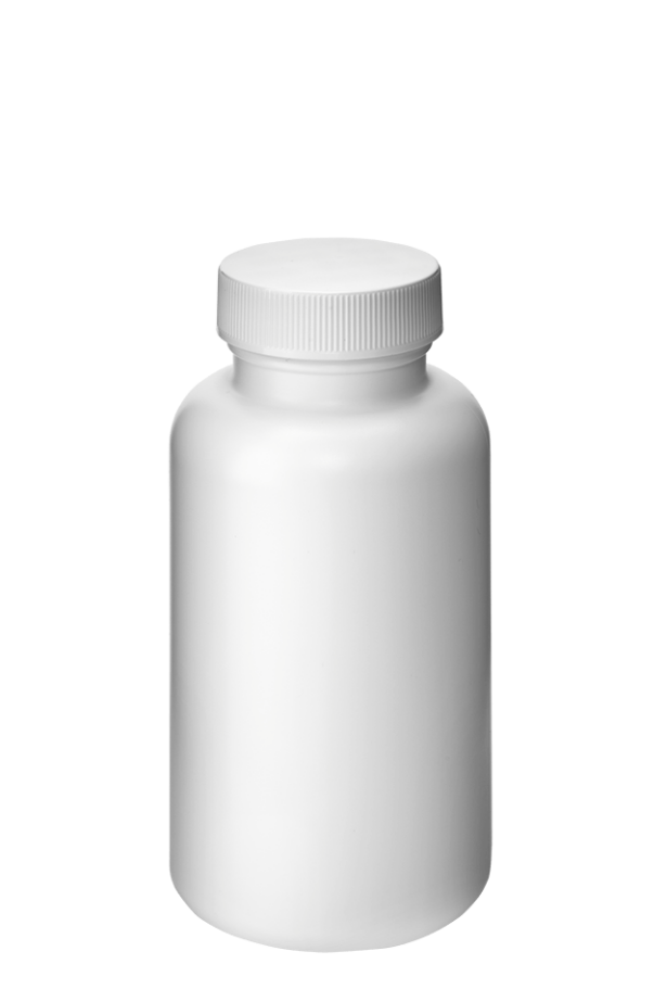 Roundpacker 200ml 38CT HDPE blanco #2