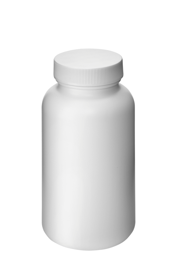 Roundpacker 275ml 45CT HDPE blanco #2