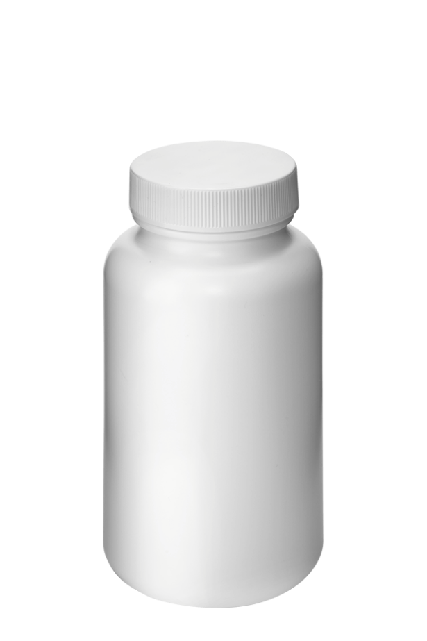 Roundpacker 225ml 45CT HDPE blanco #2