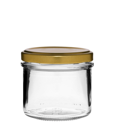 Verrine-glas 130 ml 63TO, klart glas med beskyttelseskant #2
