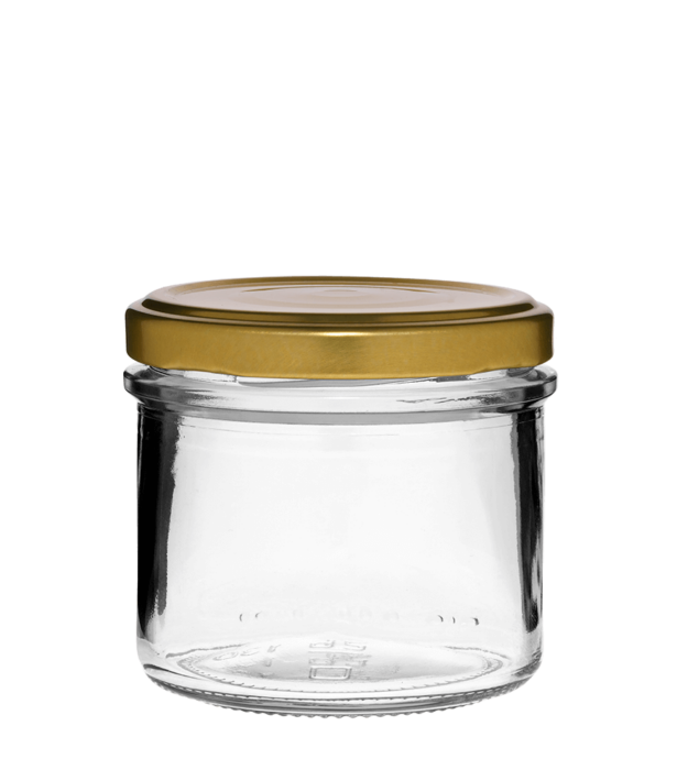 Verrine-glas 130 ml 63TO, klart glas med beskyttelseskant #2