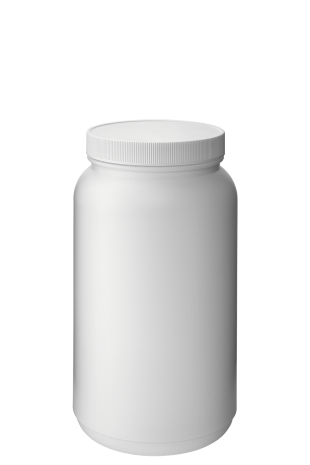 Roundpacker 2000ml 100CT HDPE biały #2
