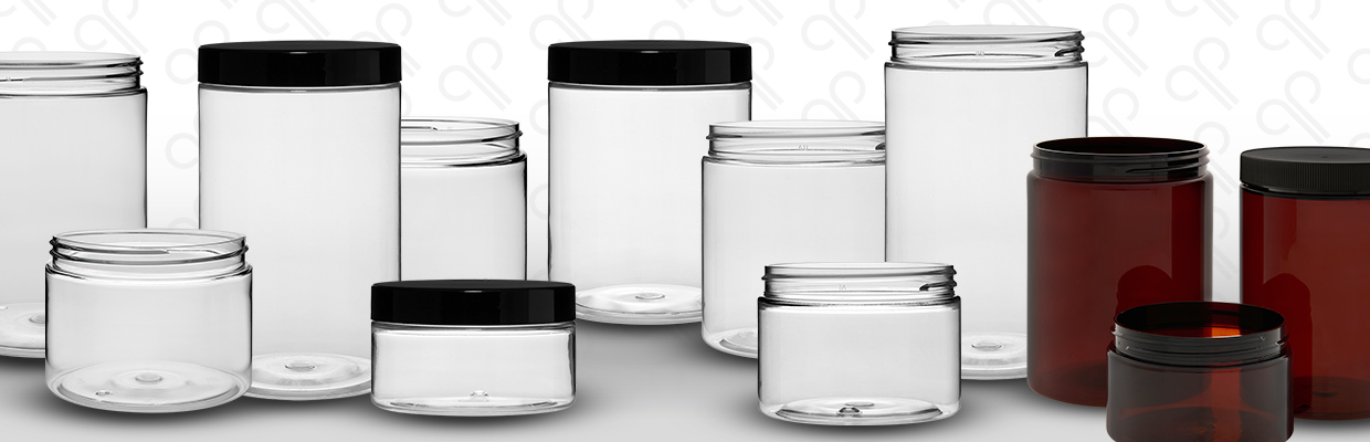 Cylindrical jar PET product range