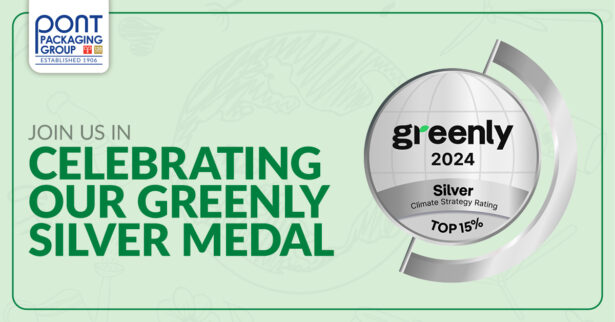 Pont Packaging Group Achieves Greenly Silver Medal for Sustainability