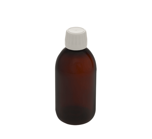 Alfasirop 250 ml 28ROPP PET, ravgult glas #2